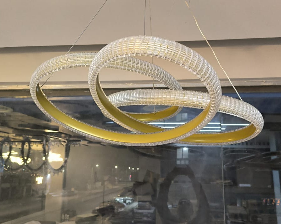 نجفه ليد كريستال نحاسي