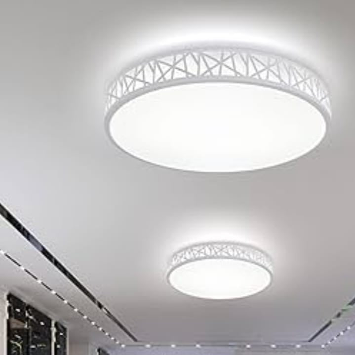 كشاف شجره مدور 30سم ابيض