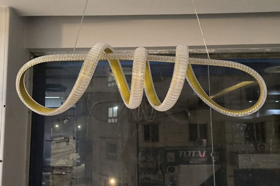 معلقة انكوند كريستال نحاسي