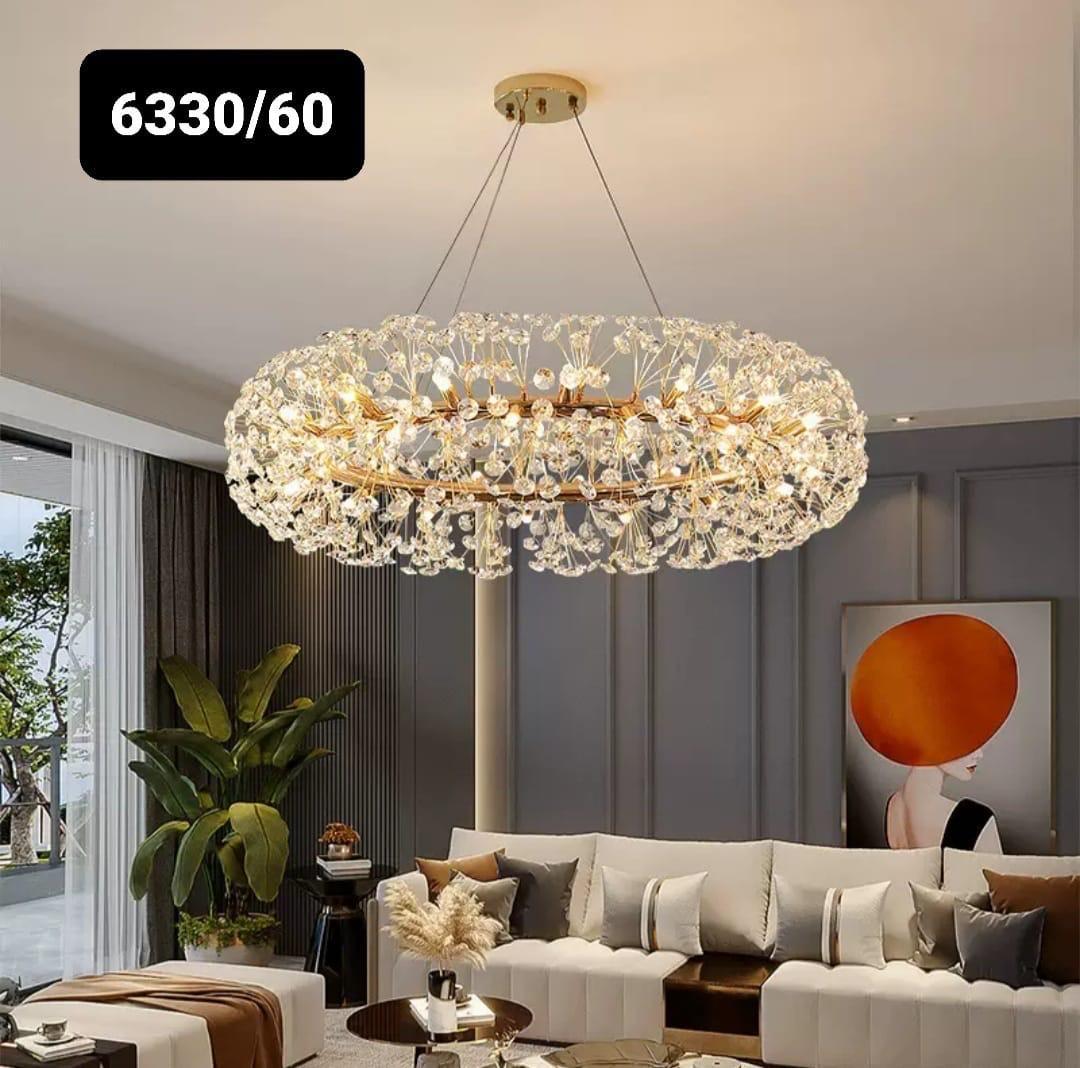 نجفه كرستال  جلاكسي  60سم