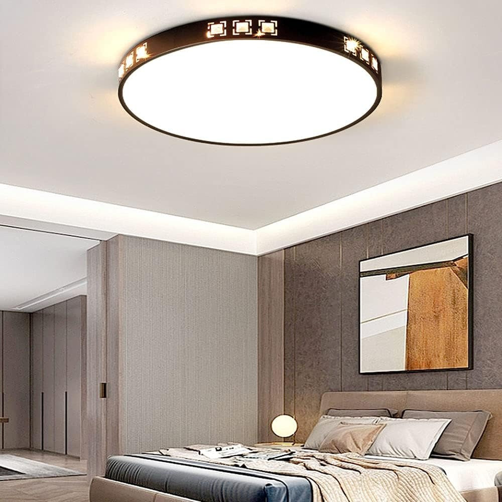 كشاف كرستال  اسود قطر 50سم