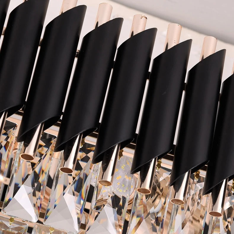 نجفه كرستال باسكت مستطيل 30*70سم