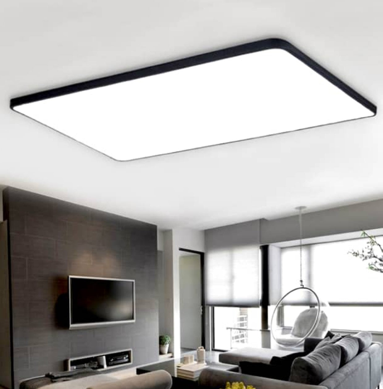 كشاف ريسبشن  ليد 60*90 مستطيل  سادة مغلق