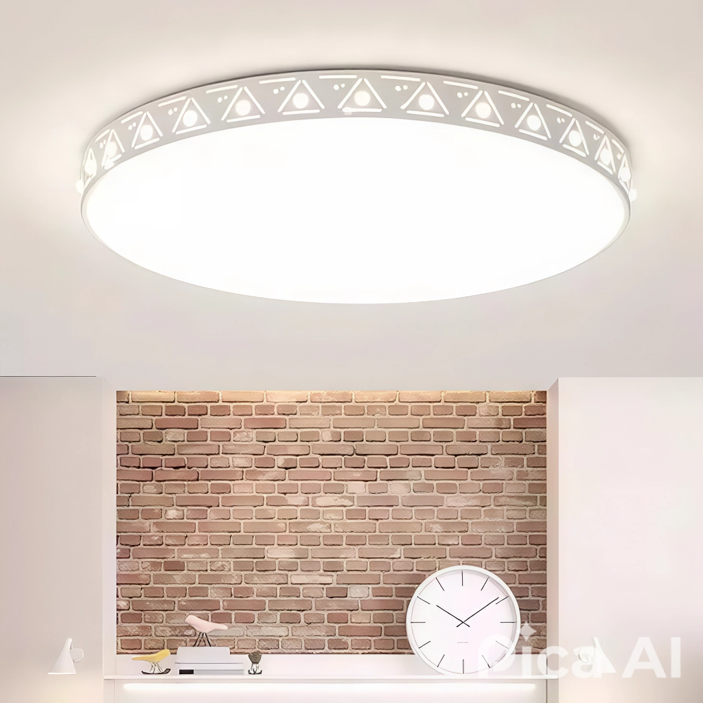 كشاف كرستال ابيض مثلثات 50سم