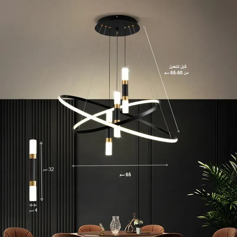 نجفه  كرست لايت دهبي فى اسود