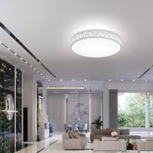 كشاف شجره مدور 30سم ابيض