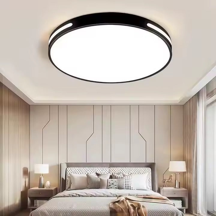 كشاف شباك مدور اسود 50سم