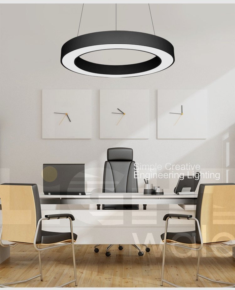 كشاف دئري مفرغ 60سم اسود