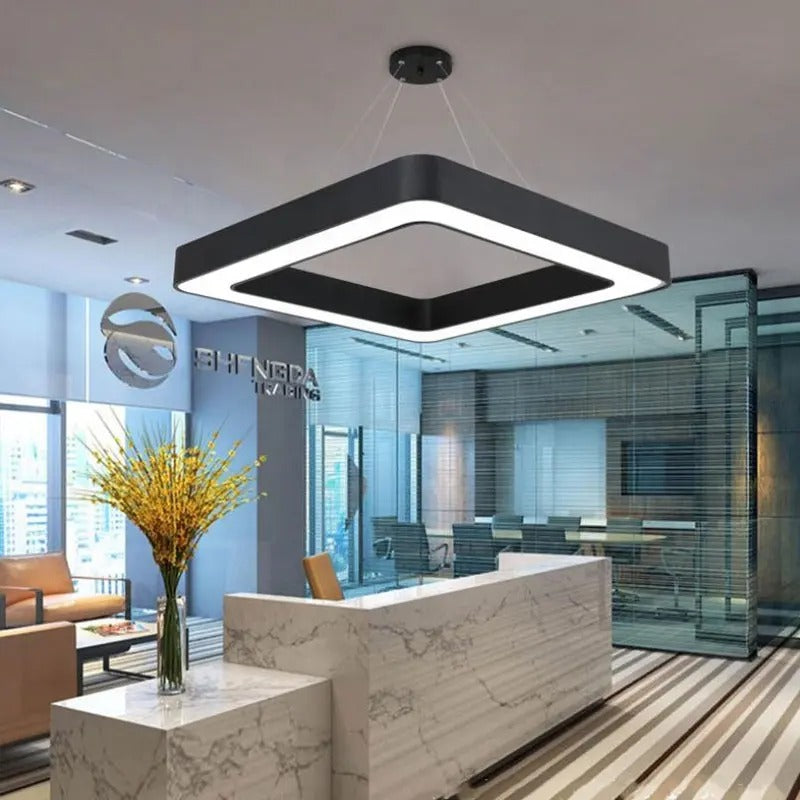 كشاف مربع مفرغ اسود60*60سم