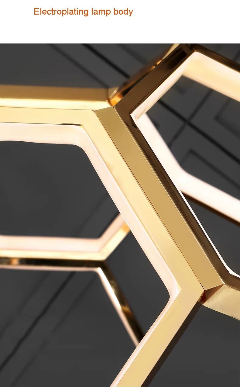 نجفه ليد خلية مستوردة دهبي 80سم