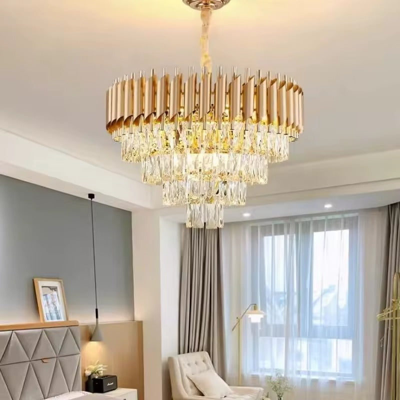 نجفه باسكت كريستال  دهبي 50سم