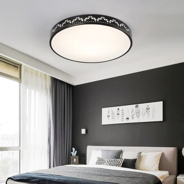 كشاف مدور زج زاج اسود